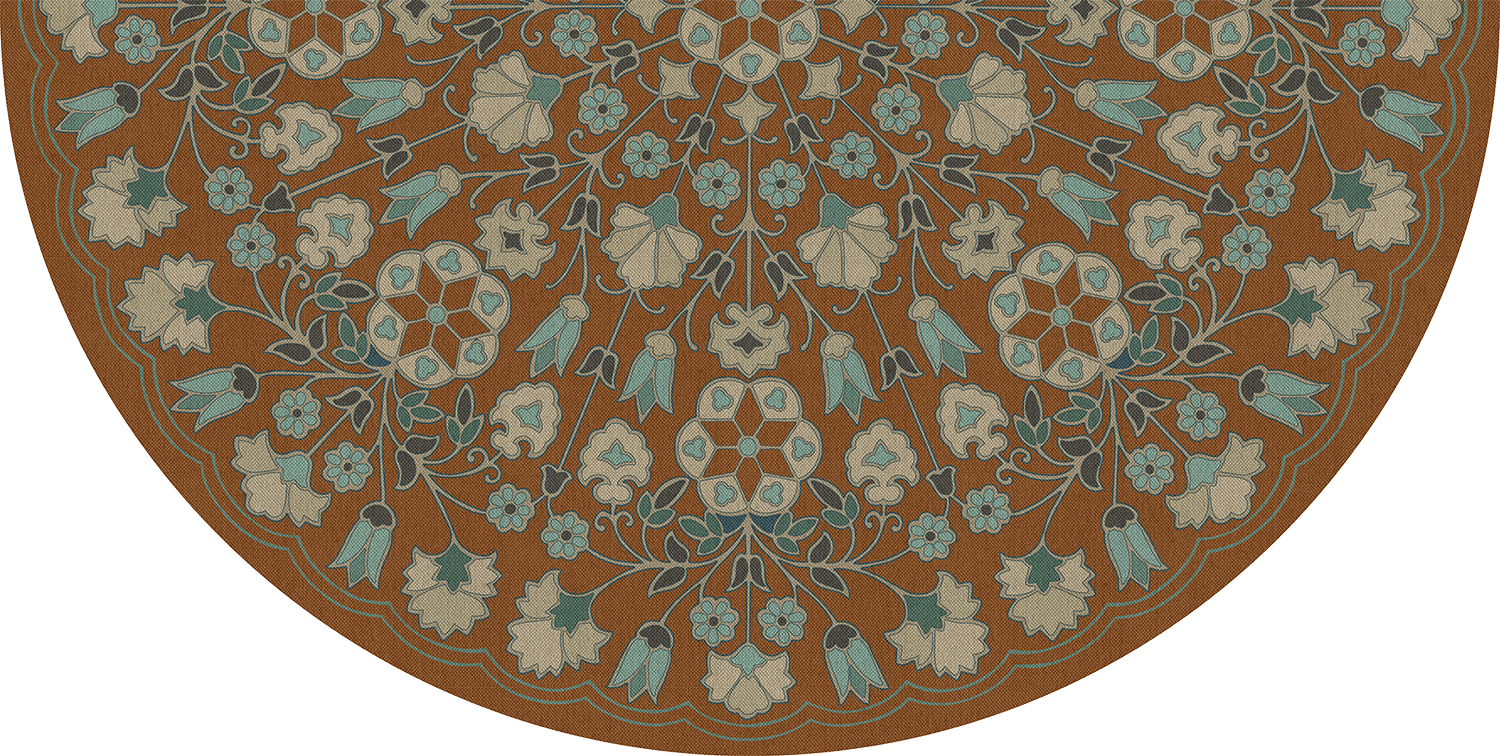 Biltmore - Arabesque Bloom - Cognac and Sea Glass