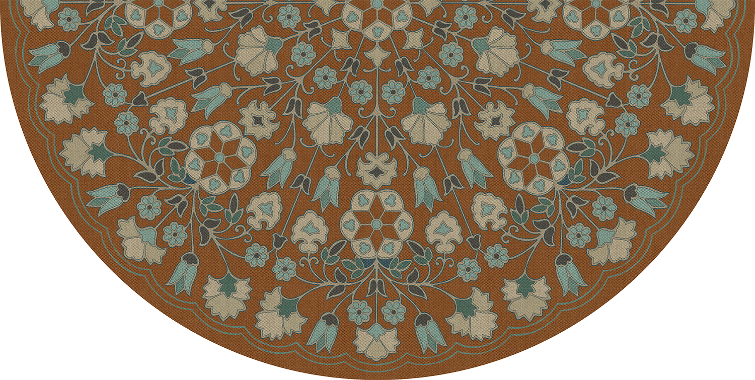 Biltmore - Arabesque Bloom - Cognac and Sea Glass