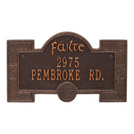Failte Wall Address Plaque