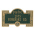 Failte Wall Address Plaque