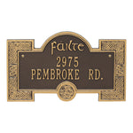 Failte Wall Address Plaque