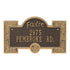 Failte Wall Address Plaque