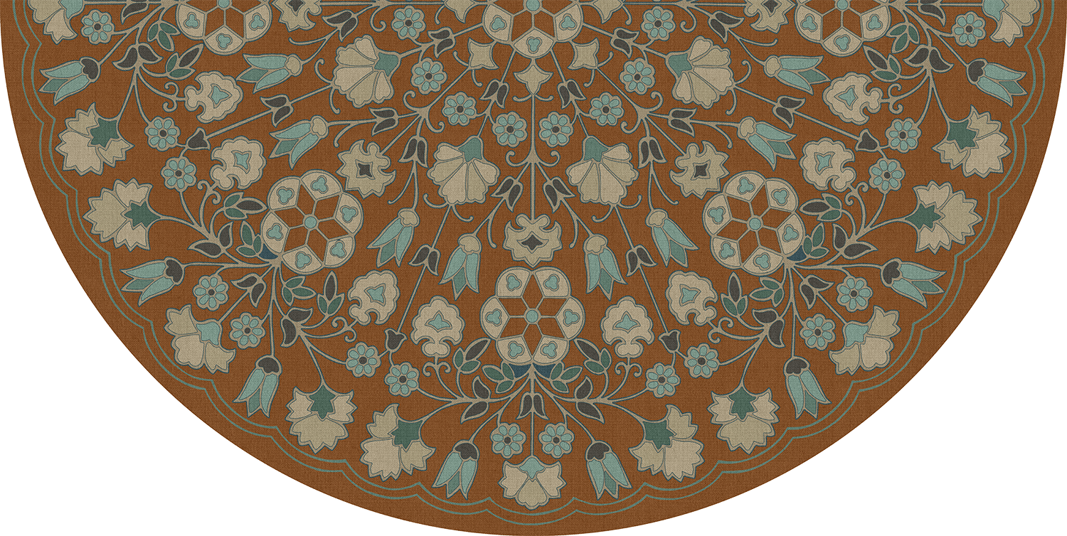 Biltmore - Arabesque Bloom - Cognac and Sea Glass