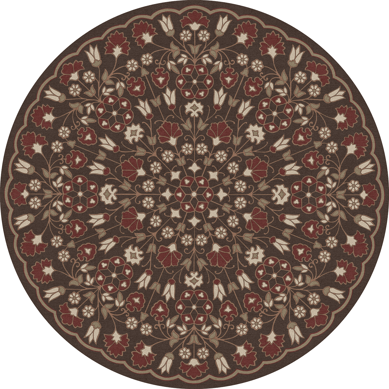 Biltmore - Arabesque Bloom - Crimson Walnut