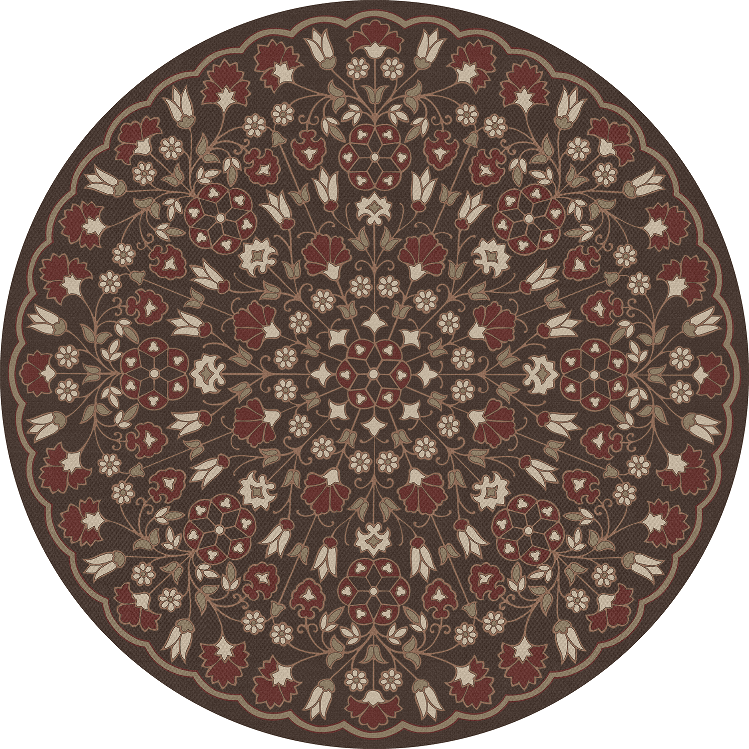 Biltmore - Arabesque Bloom - Crimson Walnut