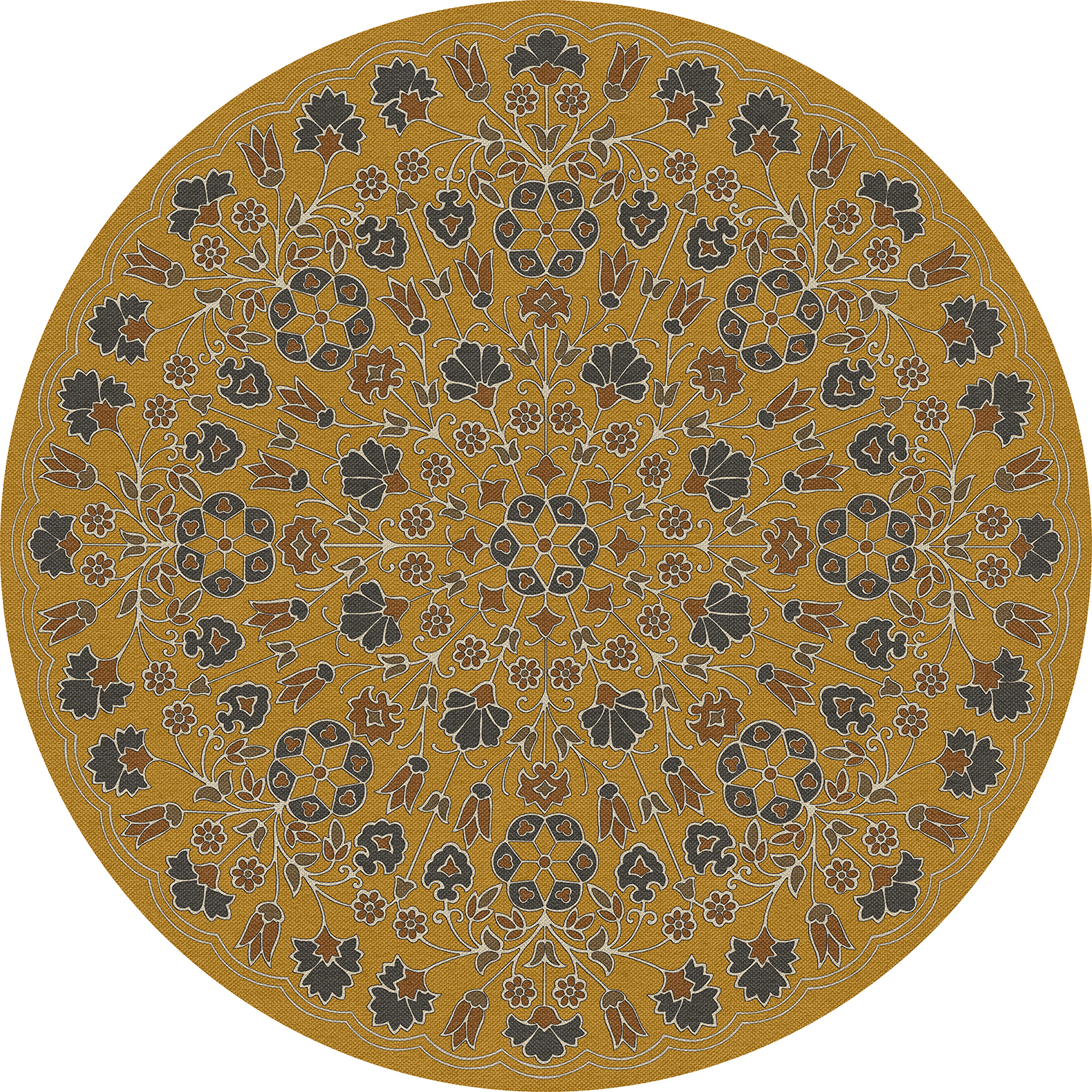 Biltmore - Arabesque Bloom - Forged Ochre