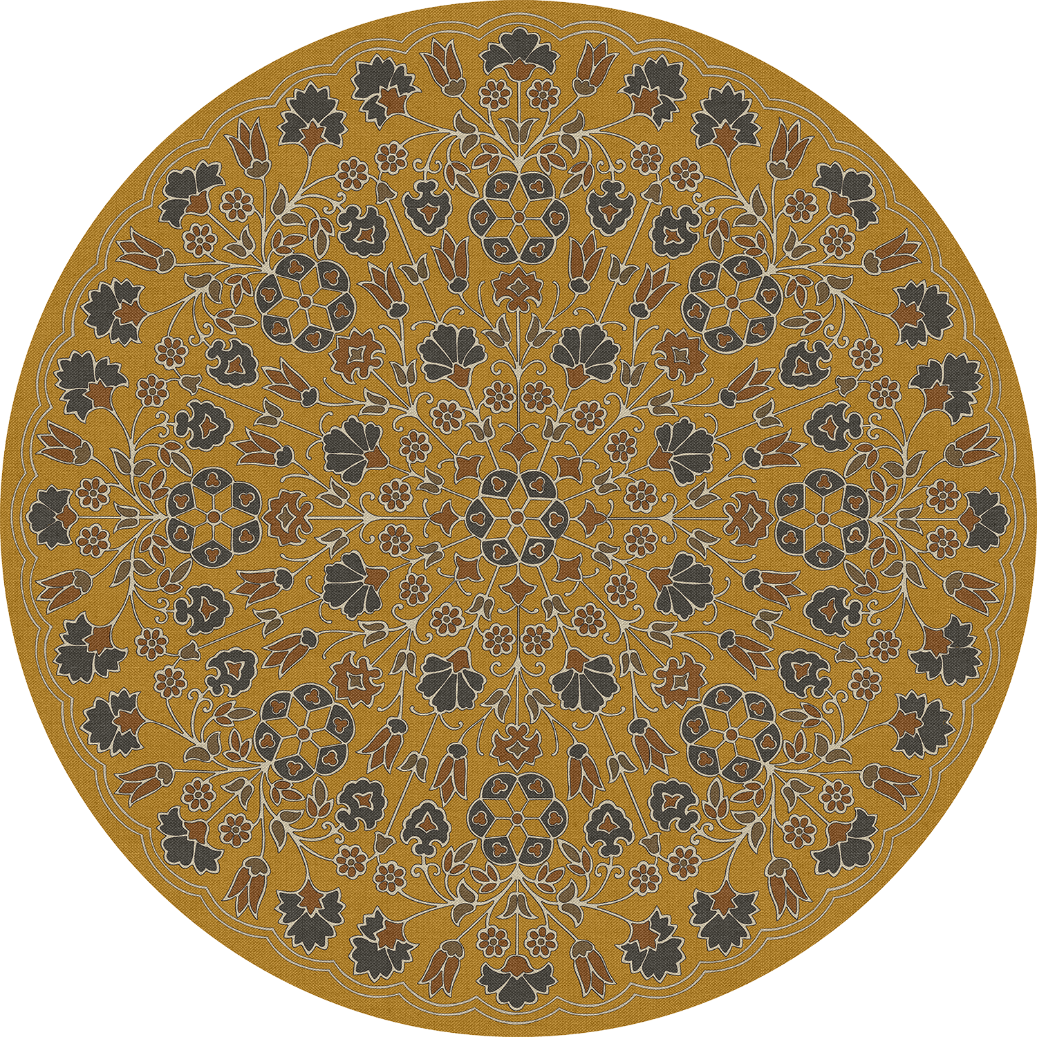 Biltmore - Arabesque Bloom - Forged Ochre