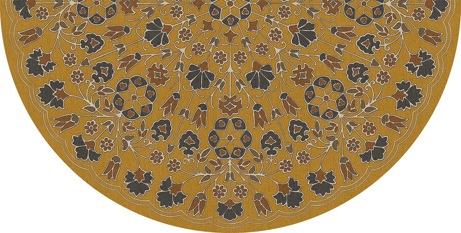 Biltmore - Arabesque Bloom - Forged Ochre