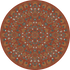 Biltmore - Arabesque Bloom - Vermilion Slate