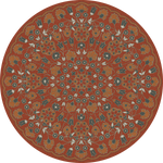Biltmore - Arabesque Bloom - Vermilion Slate
