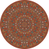 Biltmore - Arabesque Bloom - Vermilion Slate