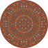 Biltmore - Arabesque Bloom - Vermilion Slate