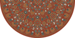 Biltmore - Arabesque Bloom - Vermilion Slate