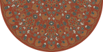 Biltmore - Arabesque Bloom - Vermilion Slate