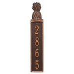 Welcome Pineapple Vertical Wall Plaque