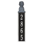 Welcome Pineapple Vertical Wall Plaque