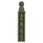 Welcome Pineapple Vertical Wall Plaque