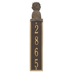 Welcome Pineapple Vertical Wall Plaque