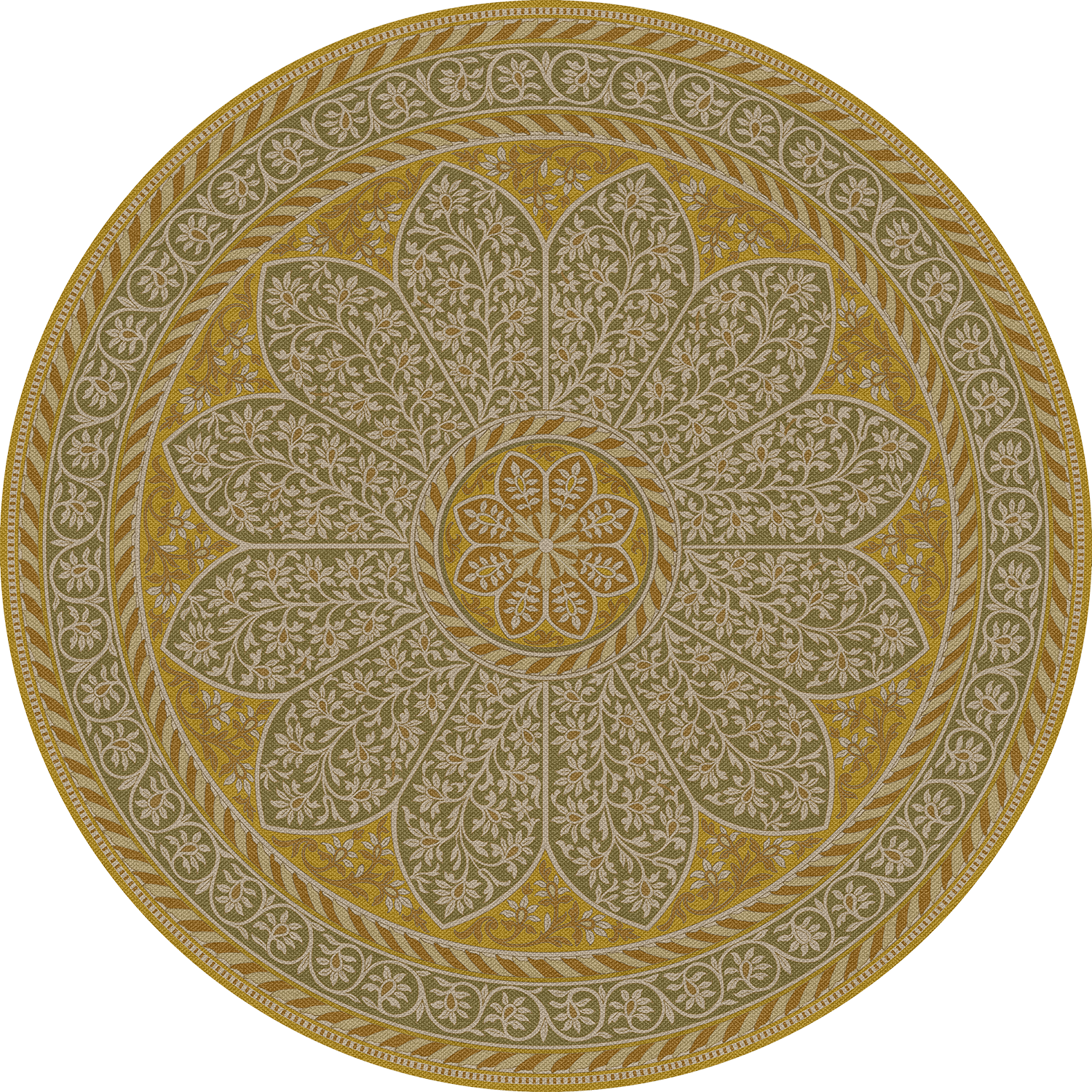 Biltmore - Estate Tracery - Olive Saffron