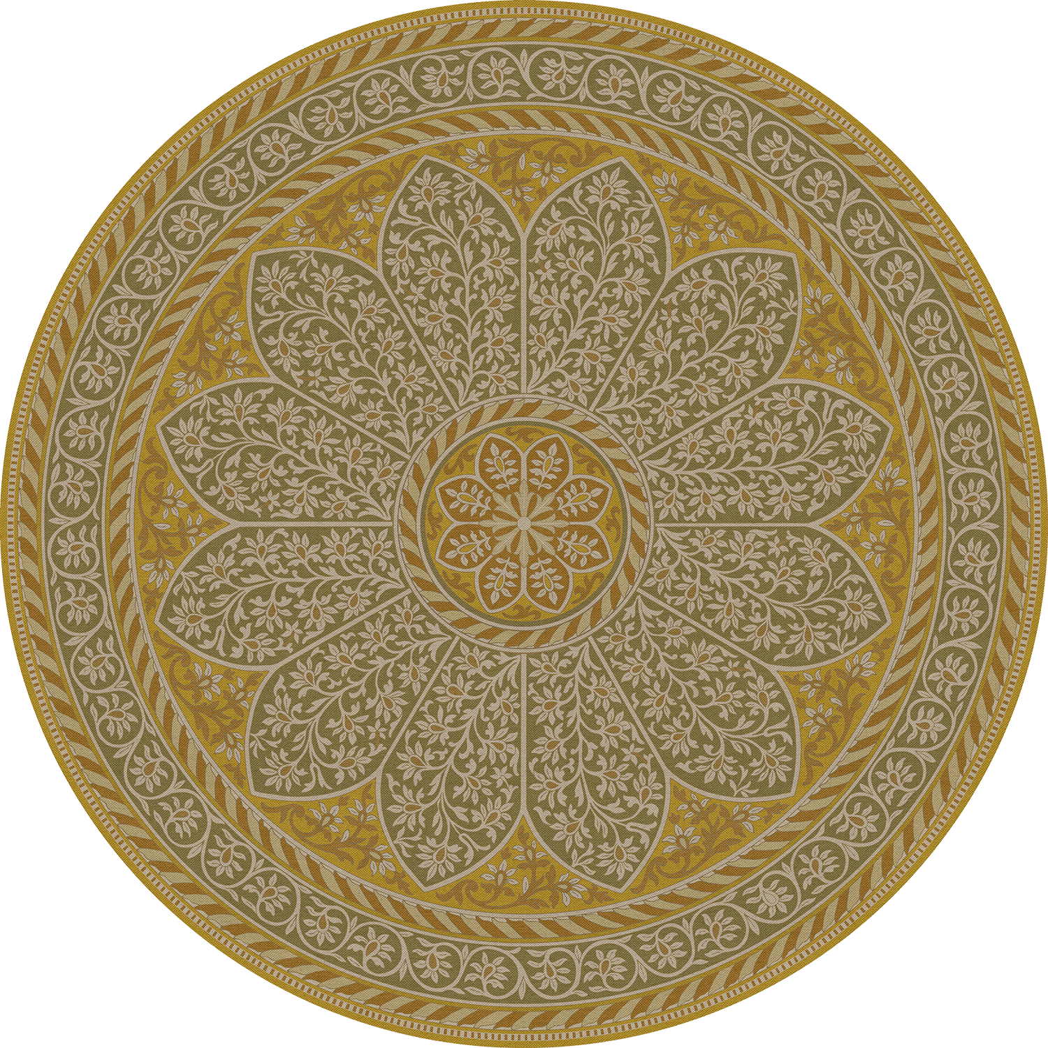 Biltmore - Estate Tracery - Olive Saffron