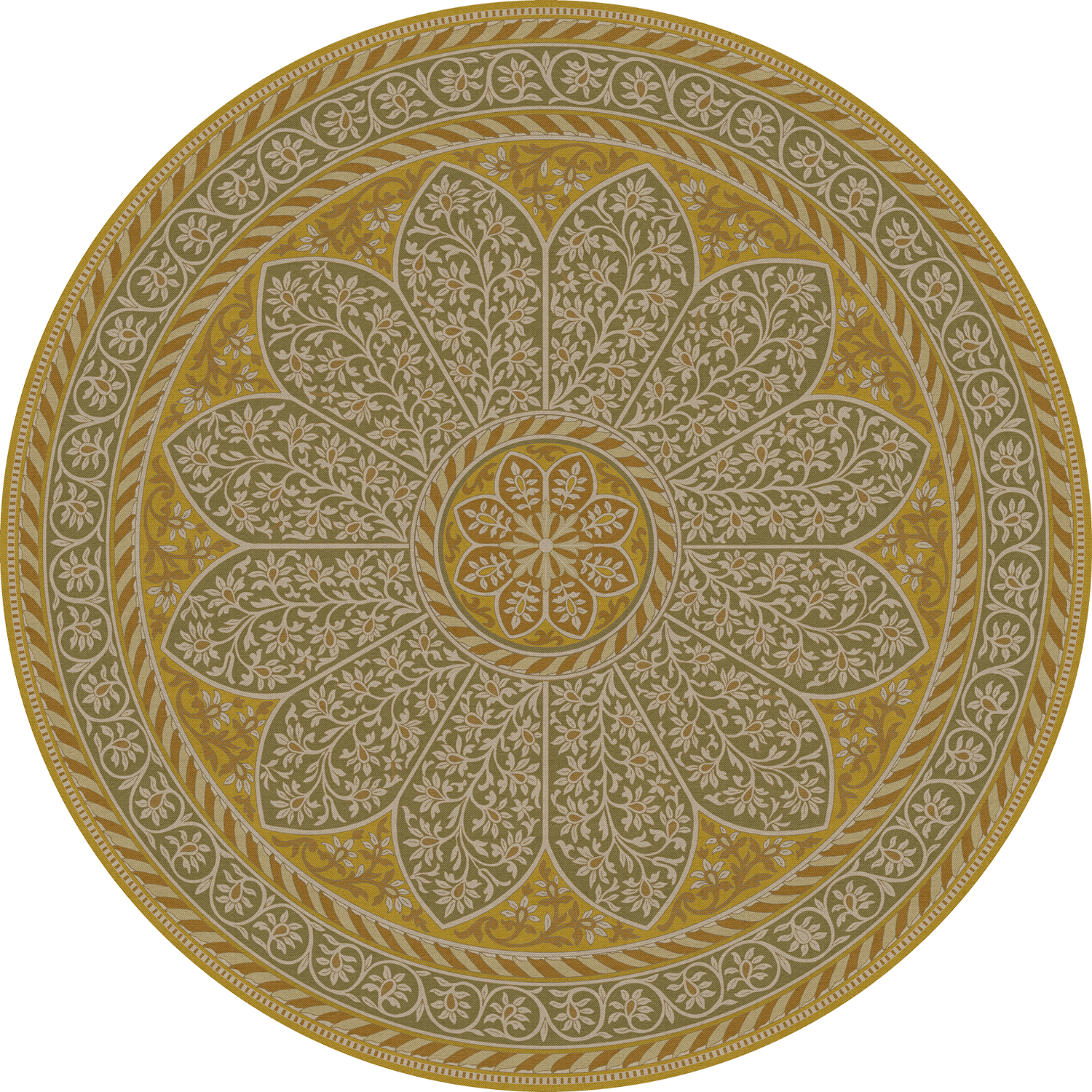 Biltmore - Estate Tracery - Olive Saffron