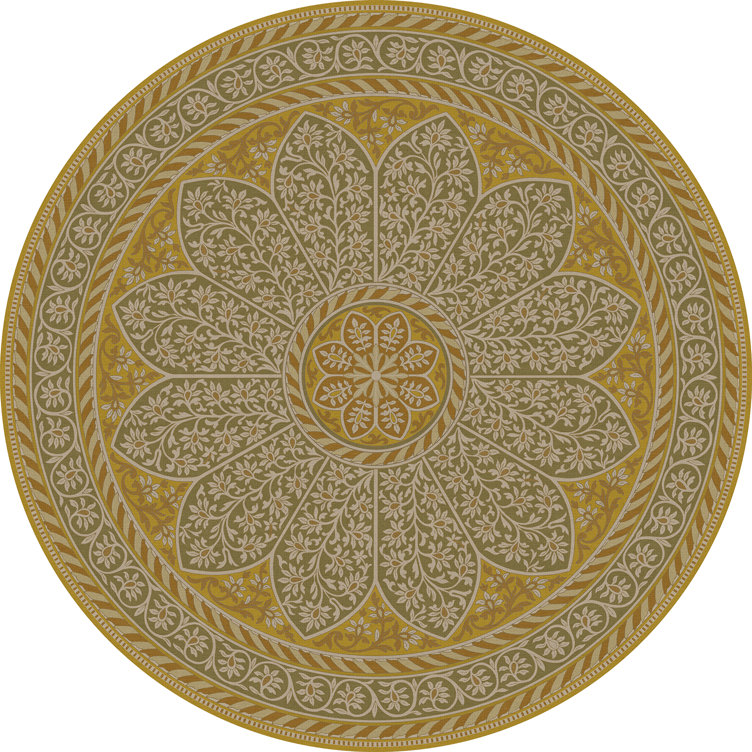 Biltmore - Estate Tracery - Olive Saffron