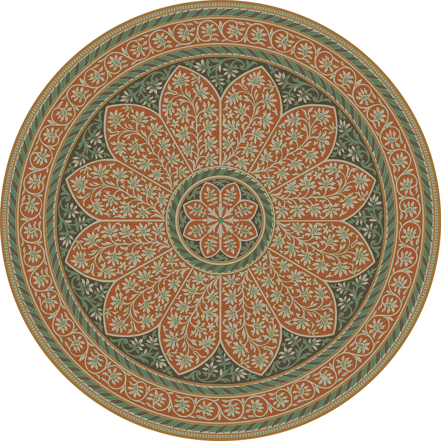Biltmore - Estate Tracery - Verdigris Flame