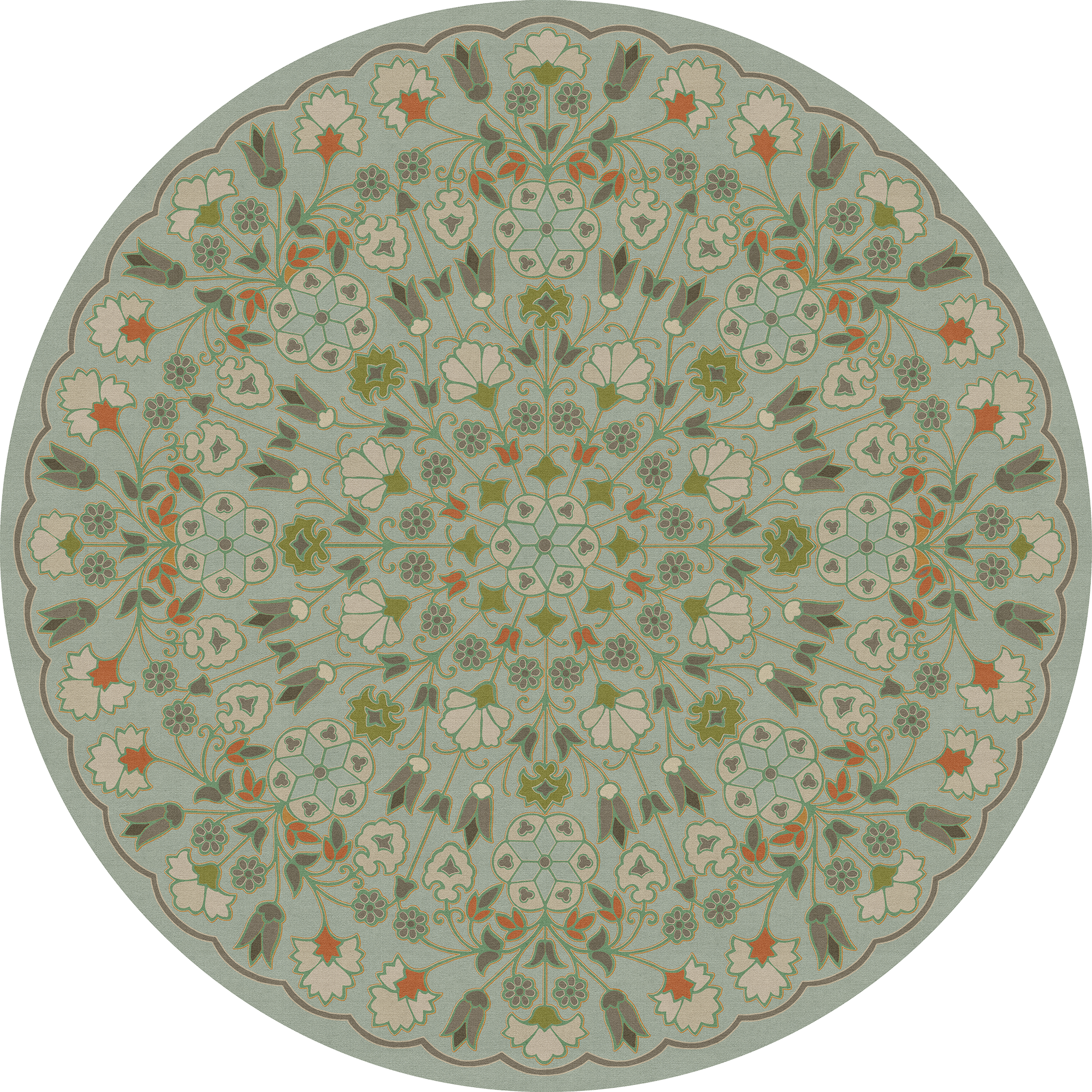 Biltmore - Arabesque Bloom - Aqua Verdure