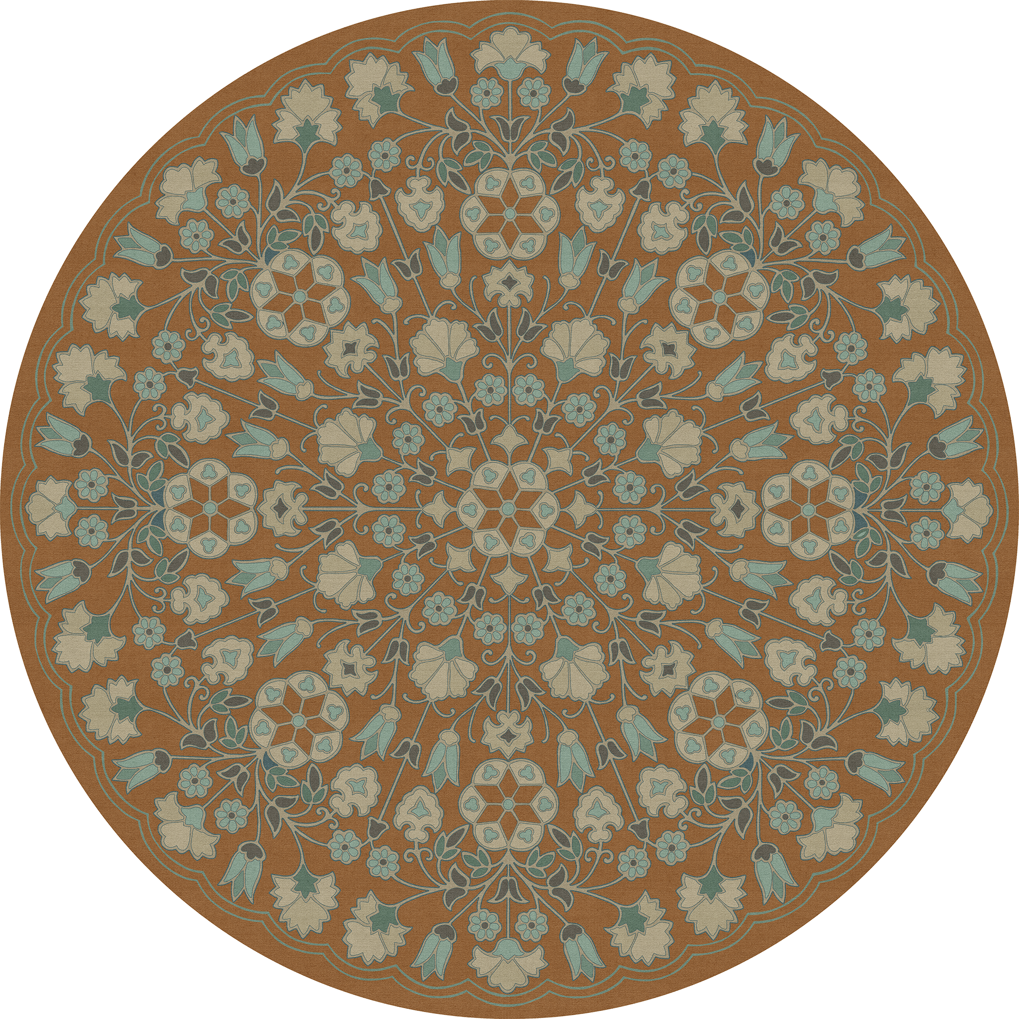Biltmore - Arabesque Bloom - Cognac and Sea Glass