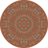 Biltmore - Arabesque Bloom - Vermilion Slate