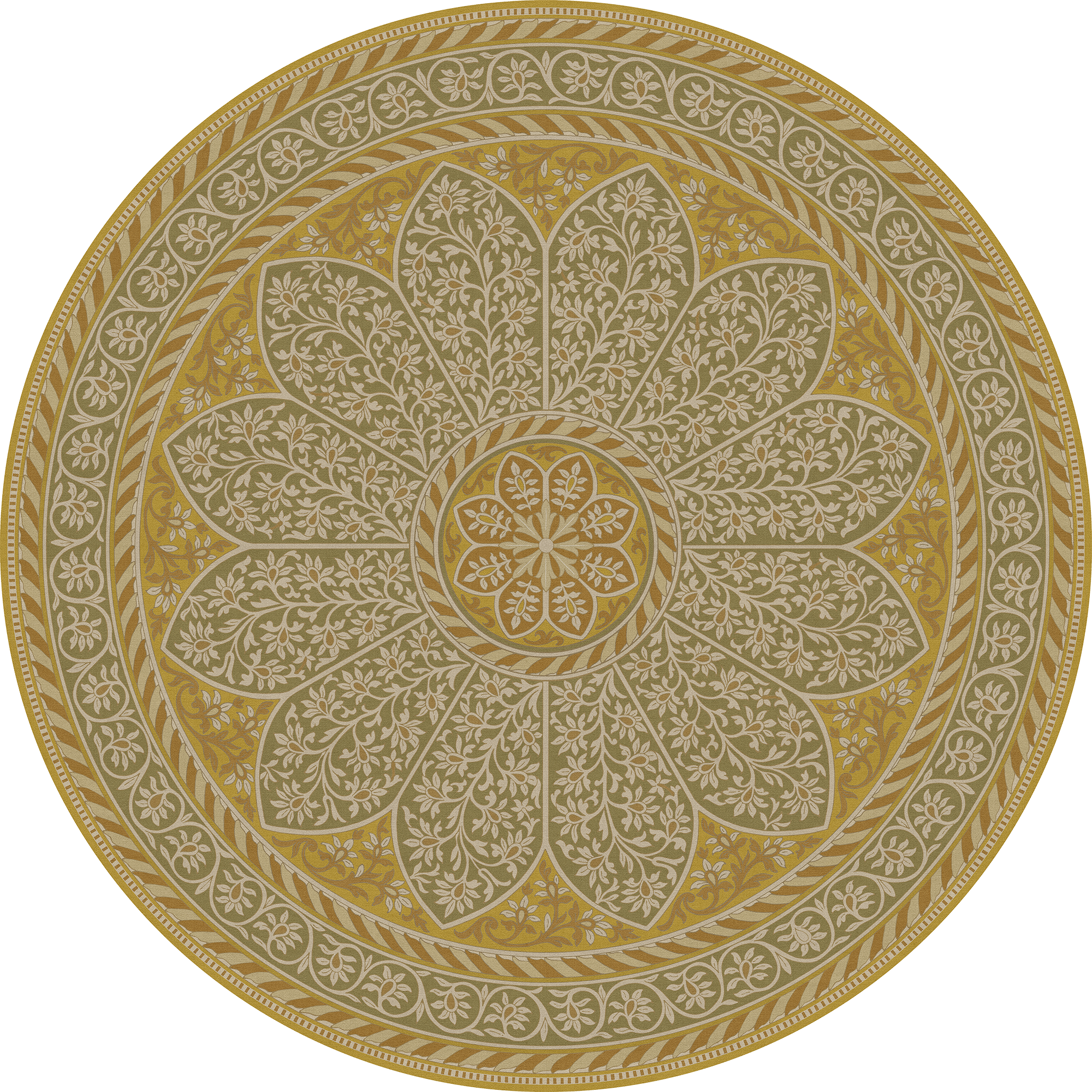 Biltmore - Estate Tracery - Olive Saffron