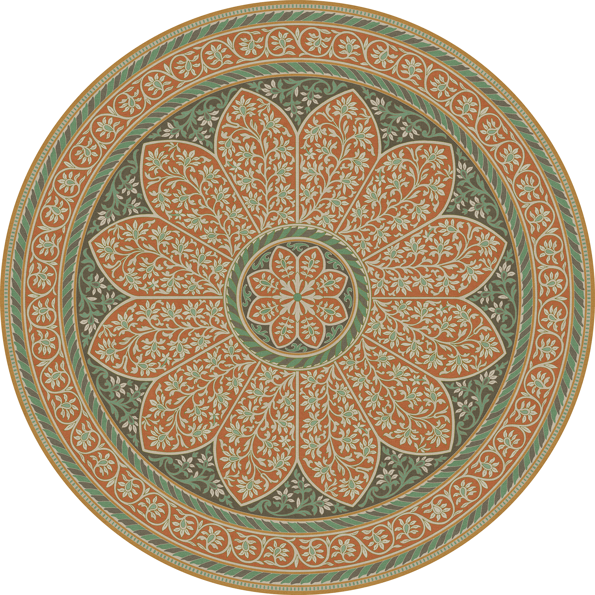 Biltmore - Estate Tracery - Verdigris Flame
