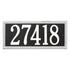 Double Line Estate Wall Address Plaque