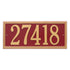 Double Line Estate Wall Address Plaque