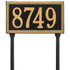 Double Line Standard Lawn Address Plaque