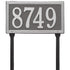 Double Line Standard Lawn Address Plaque