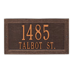 Celtic Cornerstone Wall Address Plaque