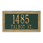 Celtic Cornerstone Wall Address Plaque