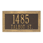 Celtic Cornerstone Wall Address Plaque