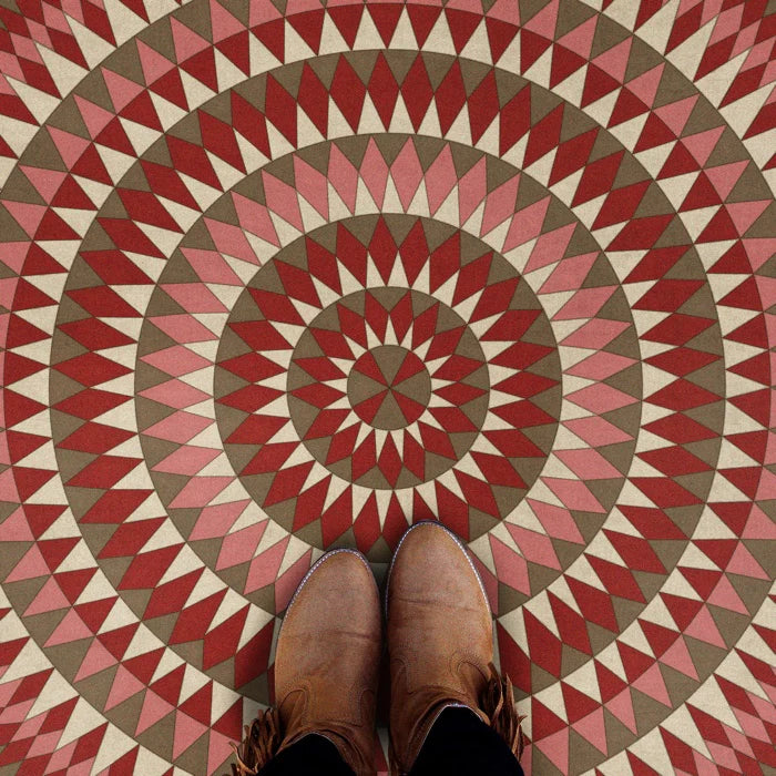 Folk Art Museum - Bulls Eye - Blaze Within Blaze