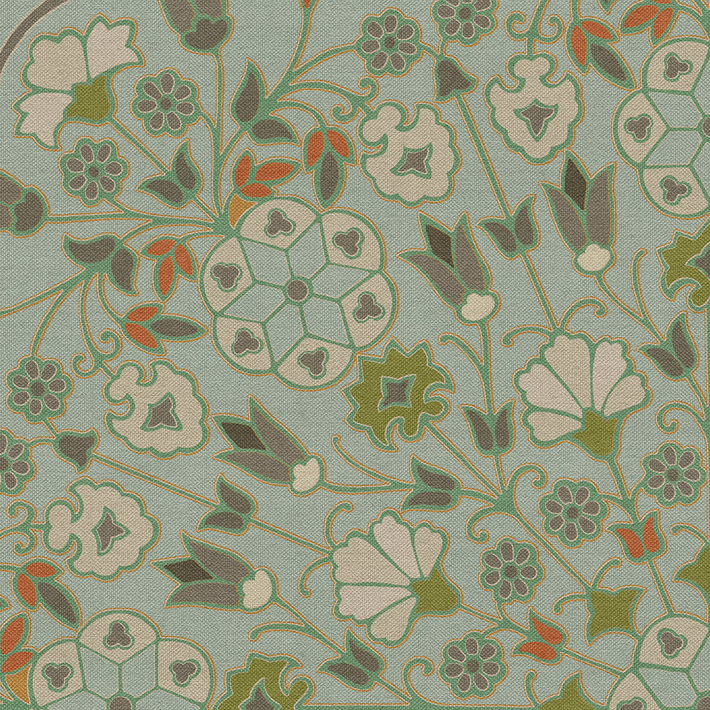 Biltmore - Arabesque Bloom - Aqua Verdure