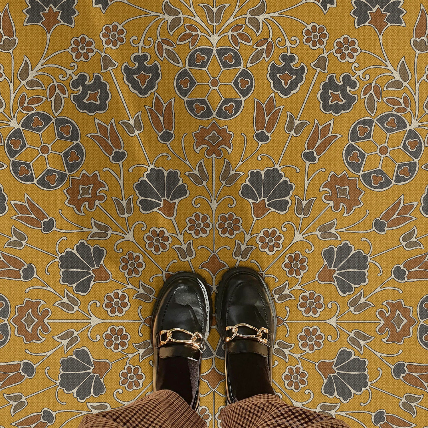 Biltmore - Arabesque Bloom - Forged Ochre