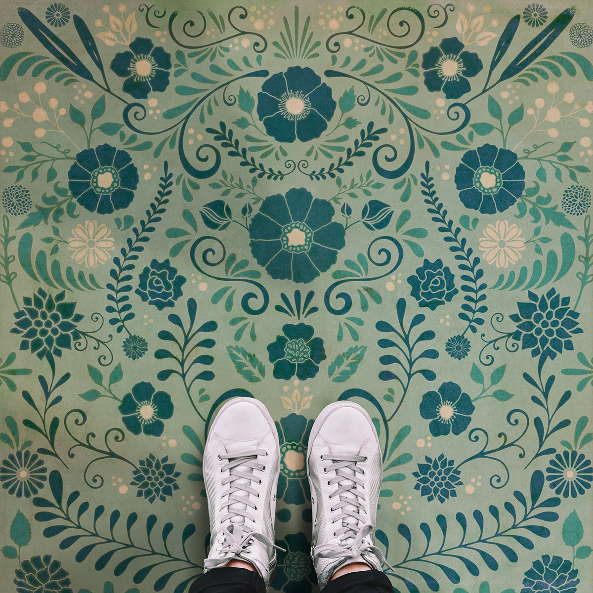 Pattern 36 - A Few Flowers At His Feet