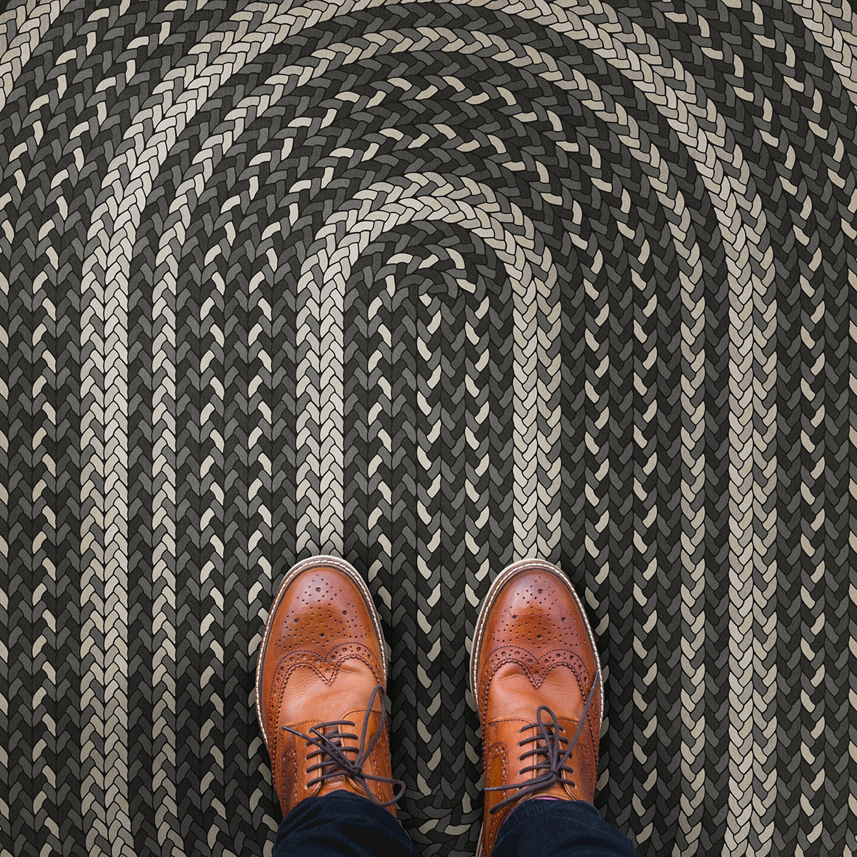 Pattern 85 - Such A Cozy Room - Braided Oval