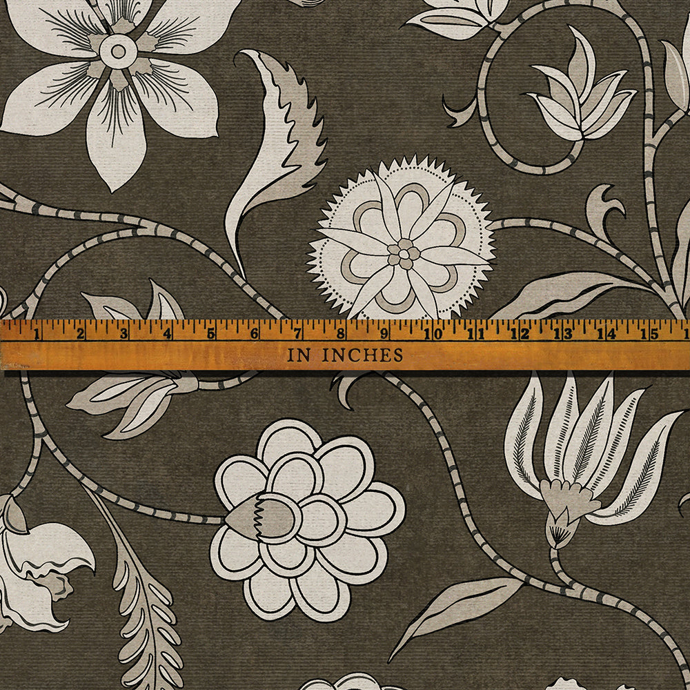Rolled Goods - Pattern 3 - Hanging Garden In Brown