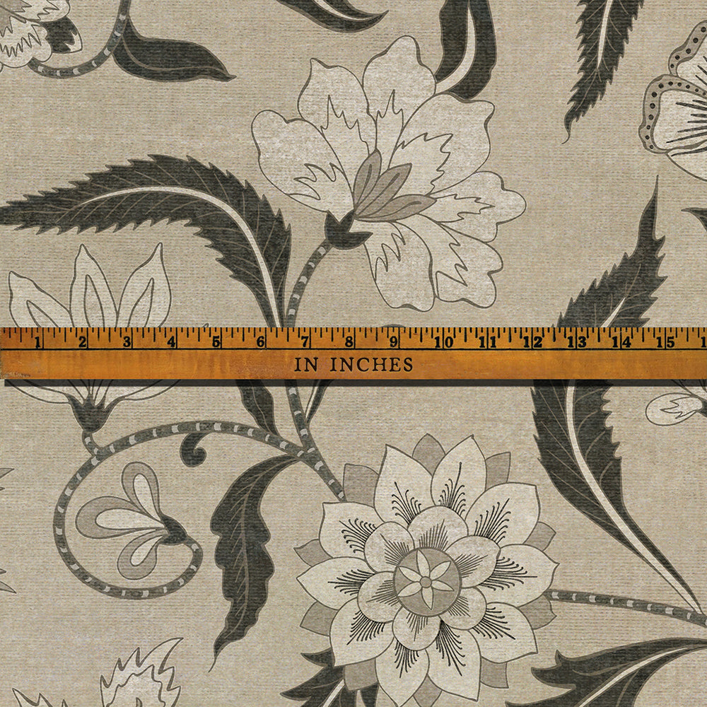 Rolled Goods - Pattern 4 - Hanging Garden In White