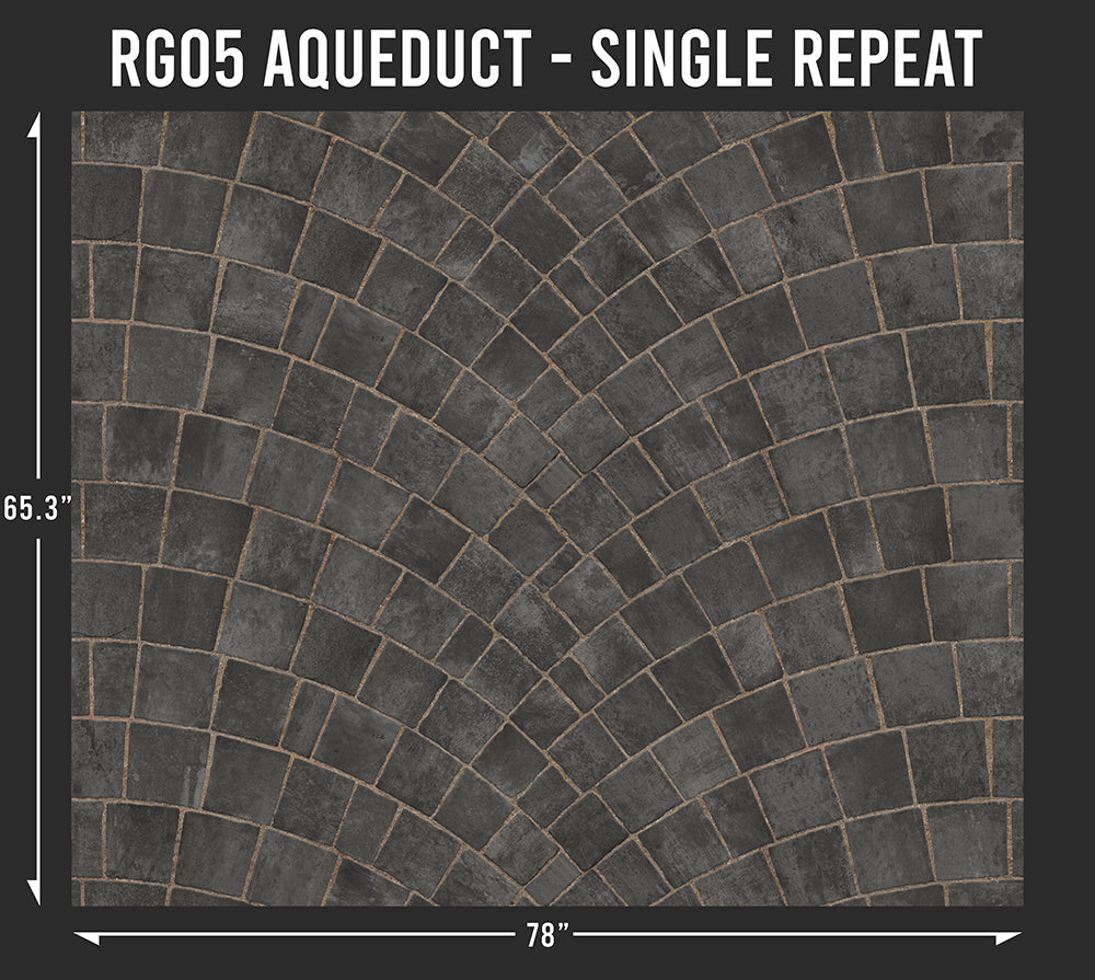 Rolled Goods - Pattern 5 - Aqueduct