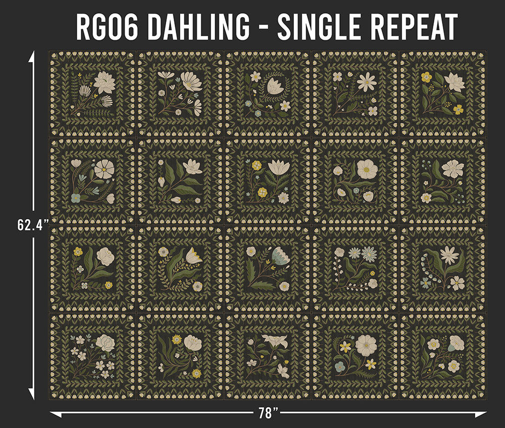 Rolled Goods - Pattern 6 - Dahling