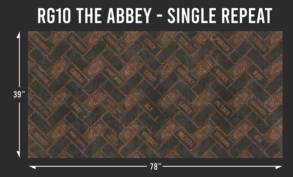 Rolled Goods - Pattern 10 - The Abbey