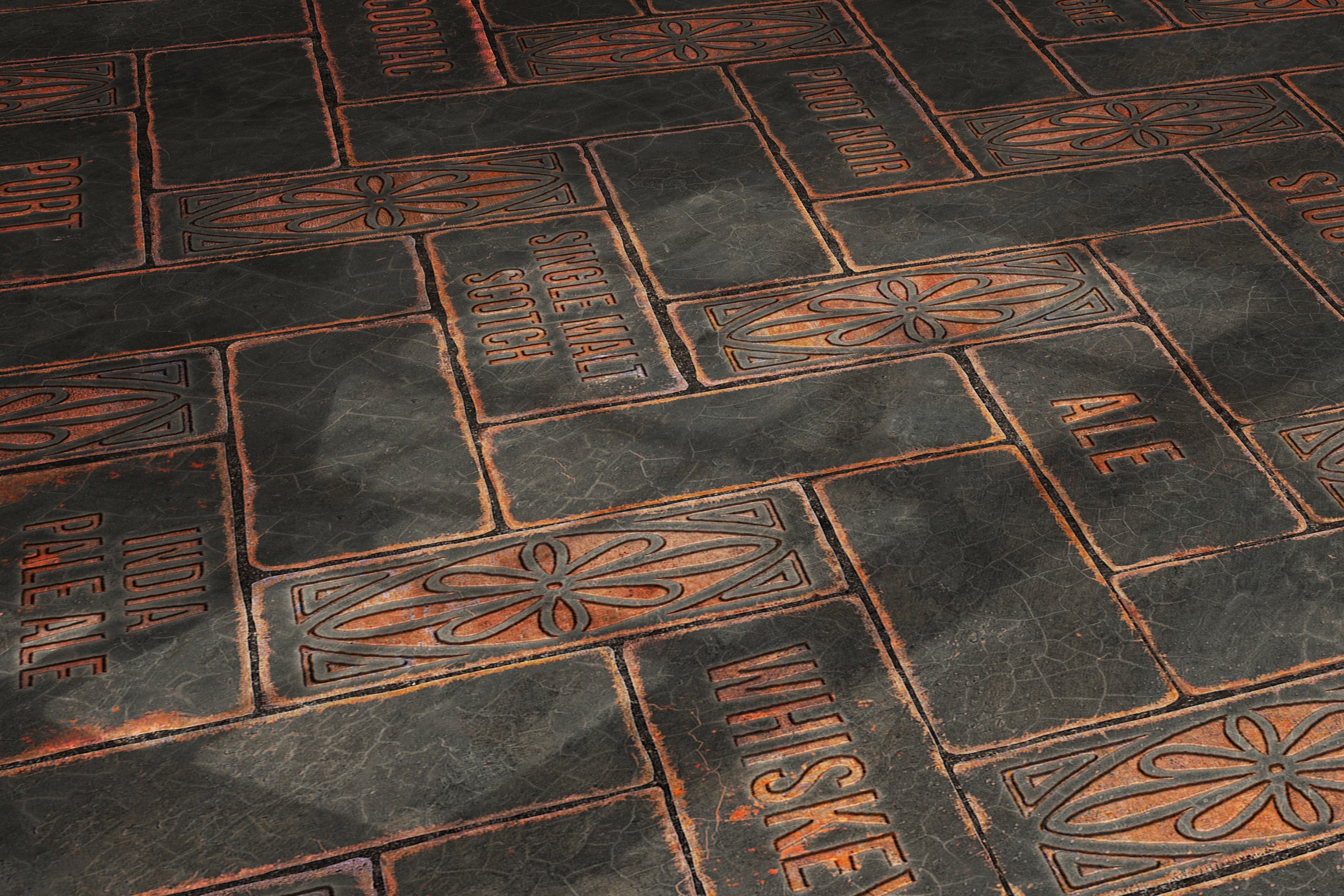 Rolled Goods - Pattern 10 - The Abbey
